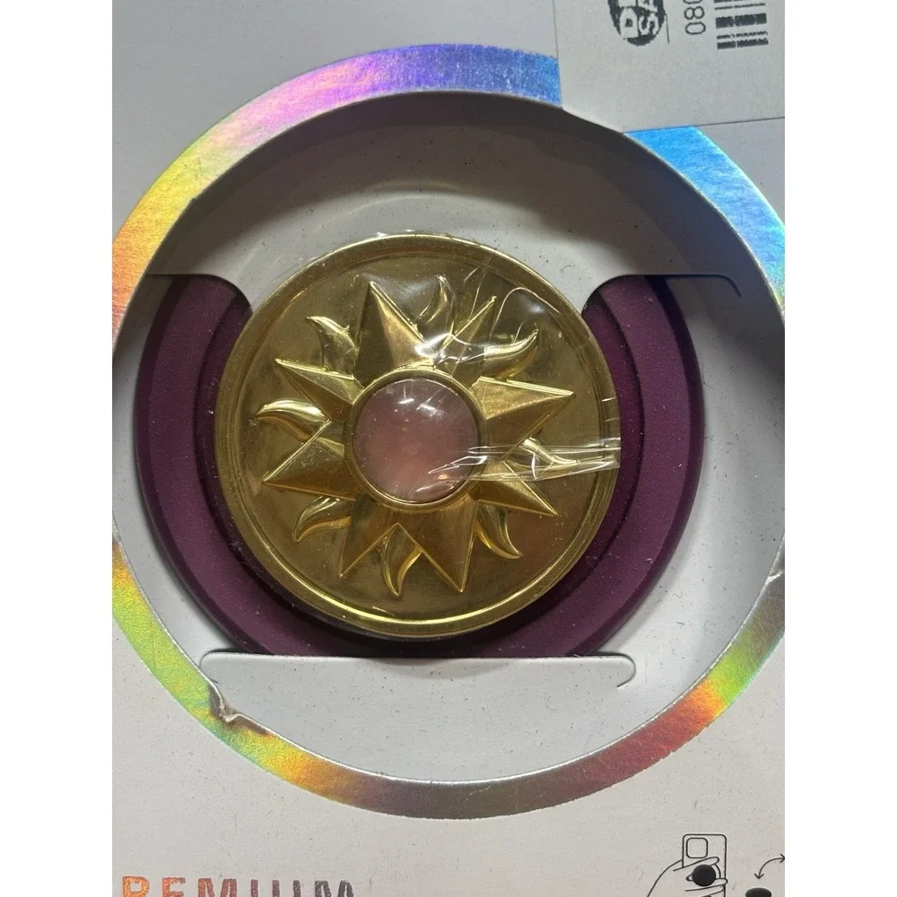 PopSockets Magnetic Phone Grip with MagSafe Magnetic Ring - Enamel Sun Jewel NEW